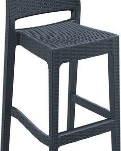 כיסא בר שחור למסעדה