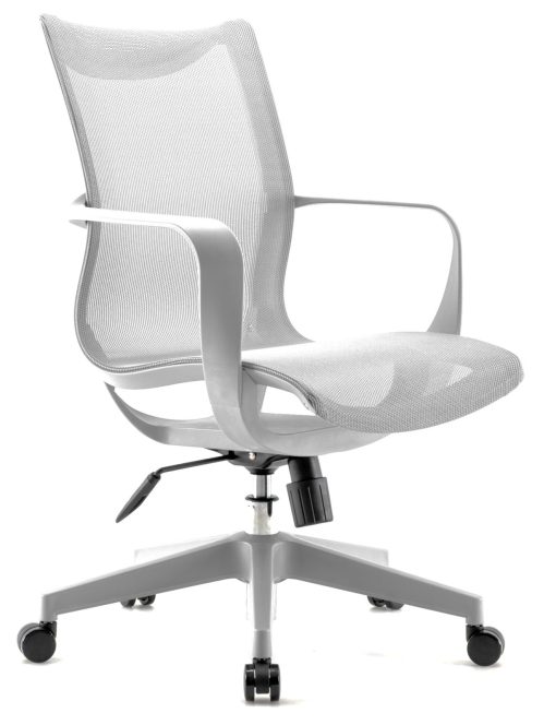 כיסא חדר ישיבות לבן