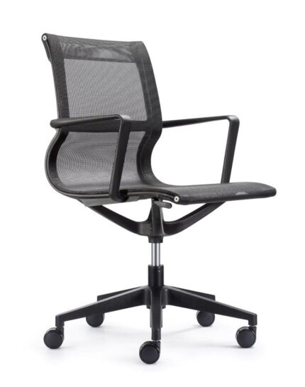 כסא לחדר ישיבות דגם בלאק