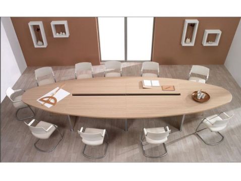 שולחן חדר ישיבות דגם לונה