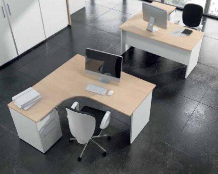 שולחן משרדי מטריקס צורני