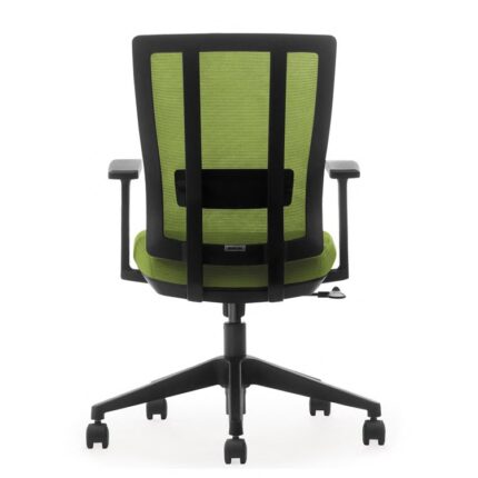 כיסא משרדי דגם זבולון באפור / ירוק