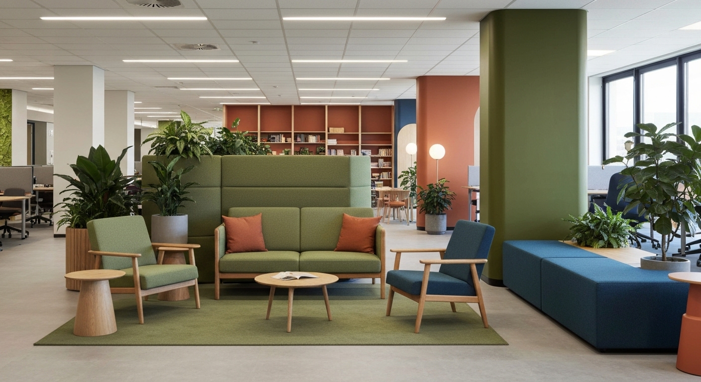 יצירת סביבת עבודה מזמינה: מעבר לשולחן ולכיסא