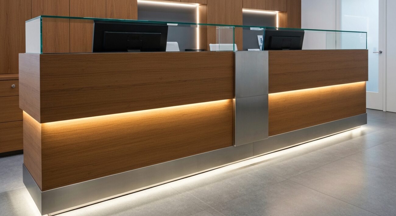 עיצוב חלל הכניסה במשרד: המפתח ליצירת רושם ראשוני מנצח