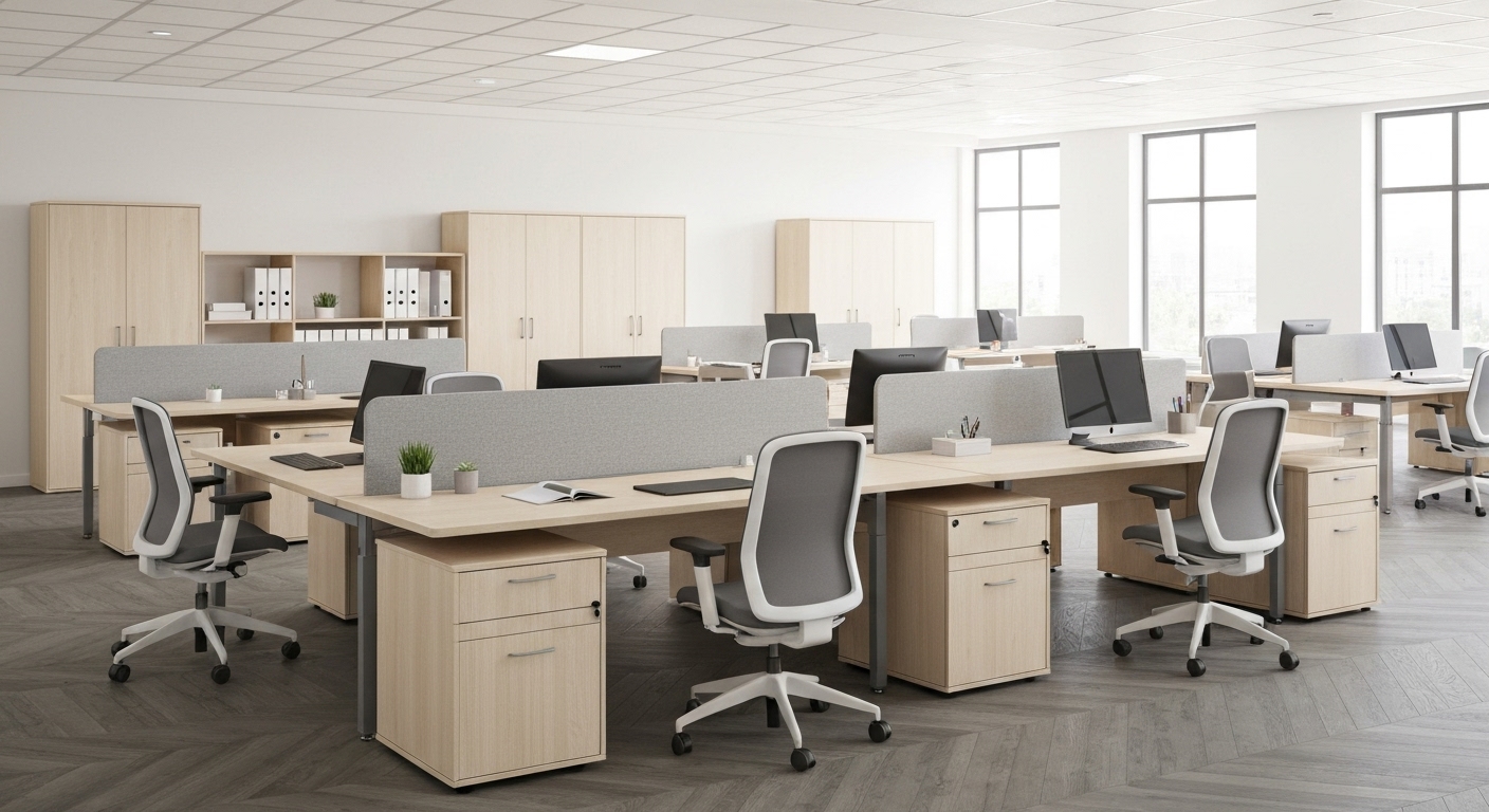 סביבת העבודה החדשה: איך מעצבים משרד שמגדיל תפוקה ומעורר השראה?