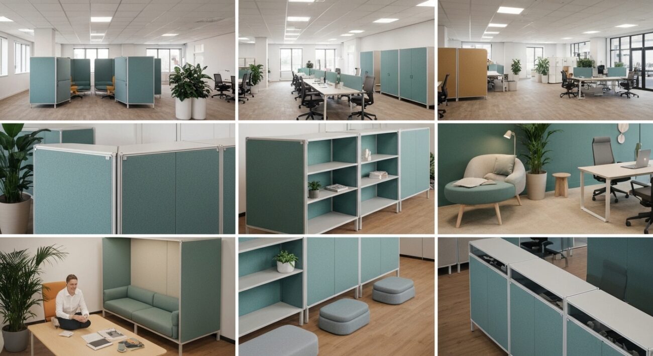 עיצוב חללי עבודה מודרניים: המדריך המלא לחלוקה חכמה ויעילה