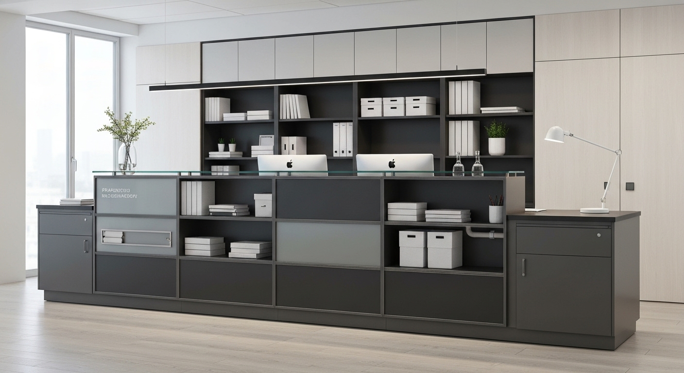 הרושם הראשוני קובע הכל: המדריך לעיצוב עמדת קבלה מנצחת