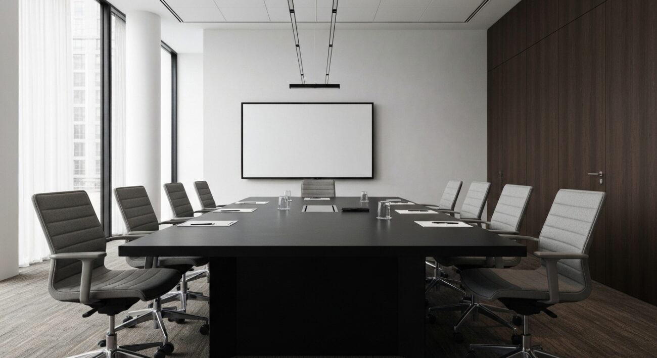 המדריך לבחירת שולחן דיונים: יותר מסתם רהיט, מרכז קבלת ההחלטות של העסק