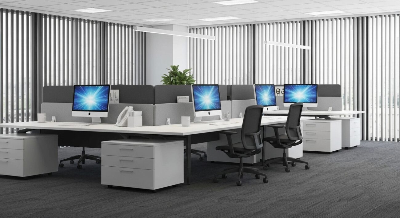 הצללה חכמה, עיצוב מרשים: המדריך לבחירת הוילון האידיאלי לסביבת העבודה