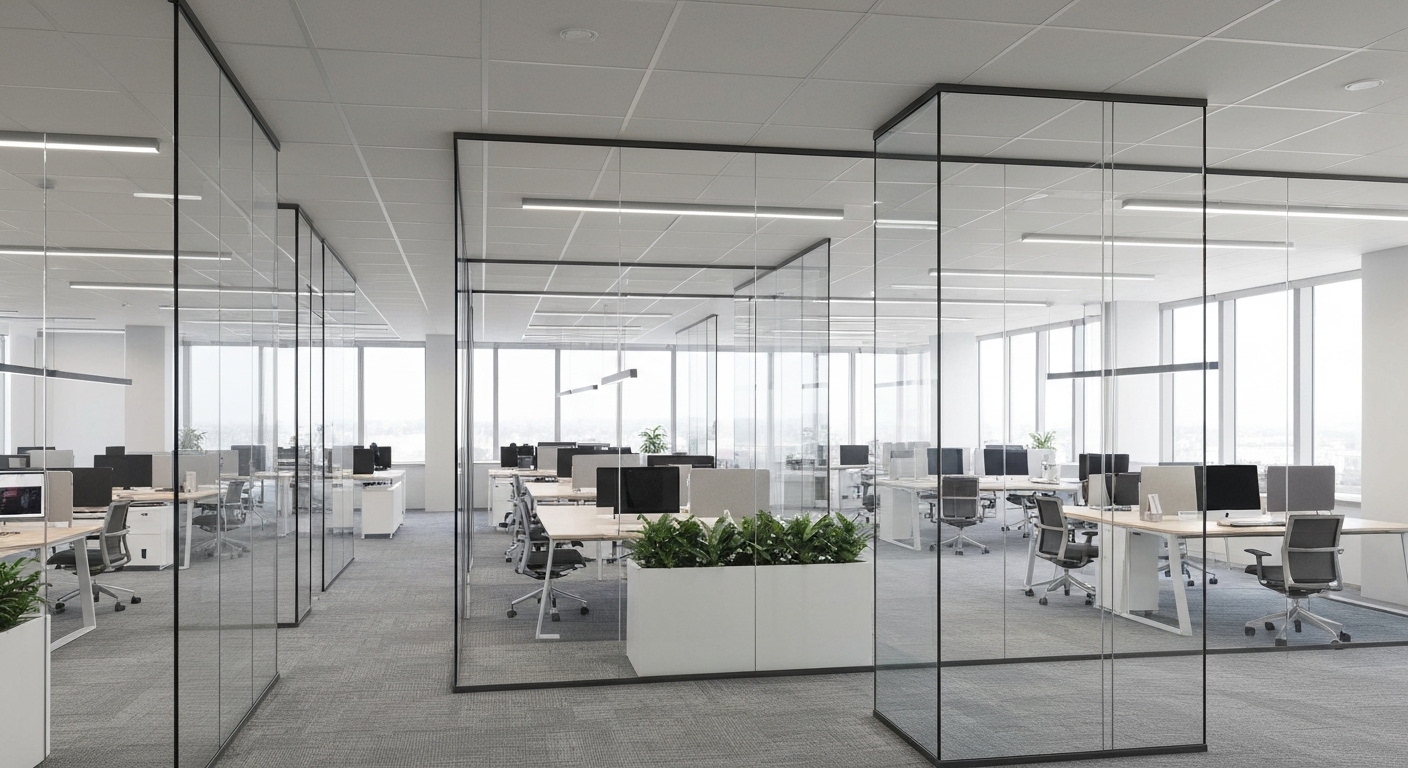 המדריך המלא לעיצוב חלל עבודה מודרני ושקוף