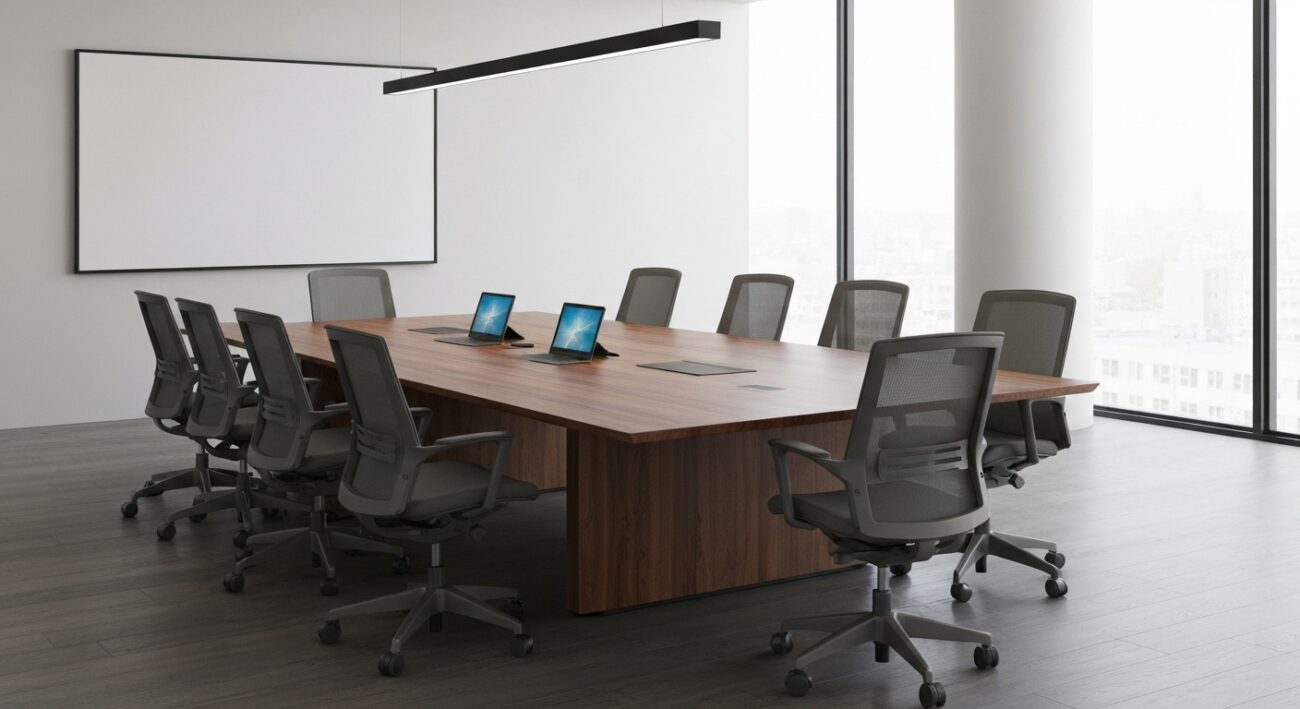 המדריך המלא: כיצד לבחור את השולחן המושלם לחדר הישיבות שלכם