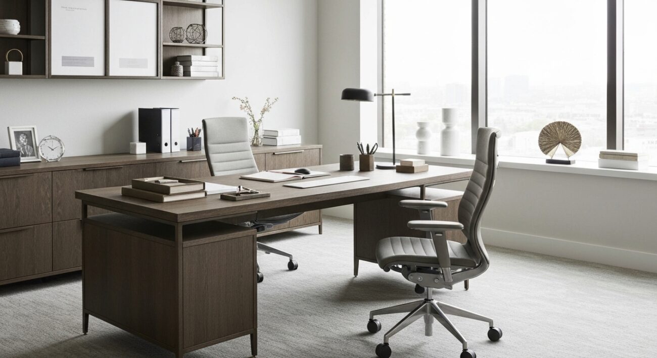 המדריך המקיף לעיצוב עמדת הניהול המושלמת במשרד