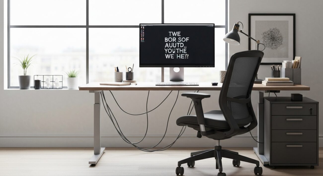 מהפיכת הפרודוקטיביות מתחילה כאן: המדריך לעיצוב עמדת עבודה מנצחת